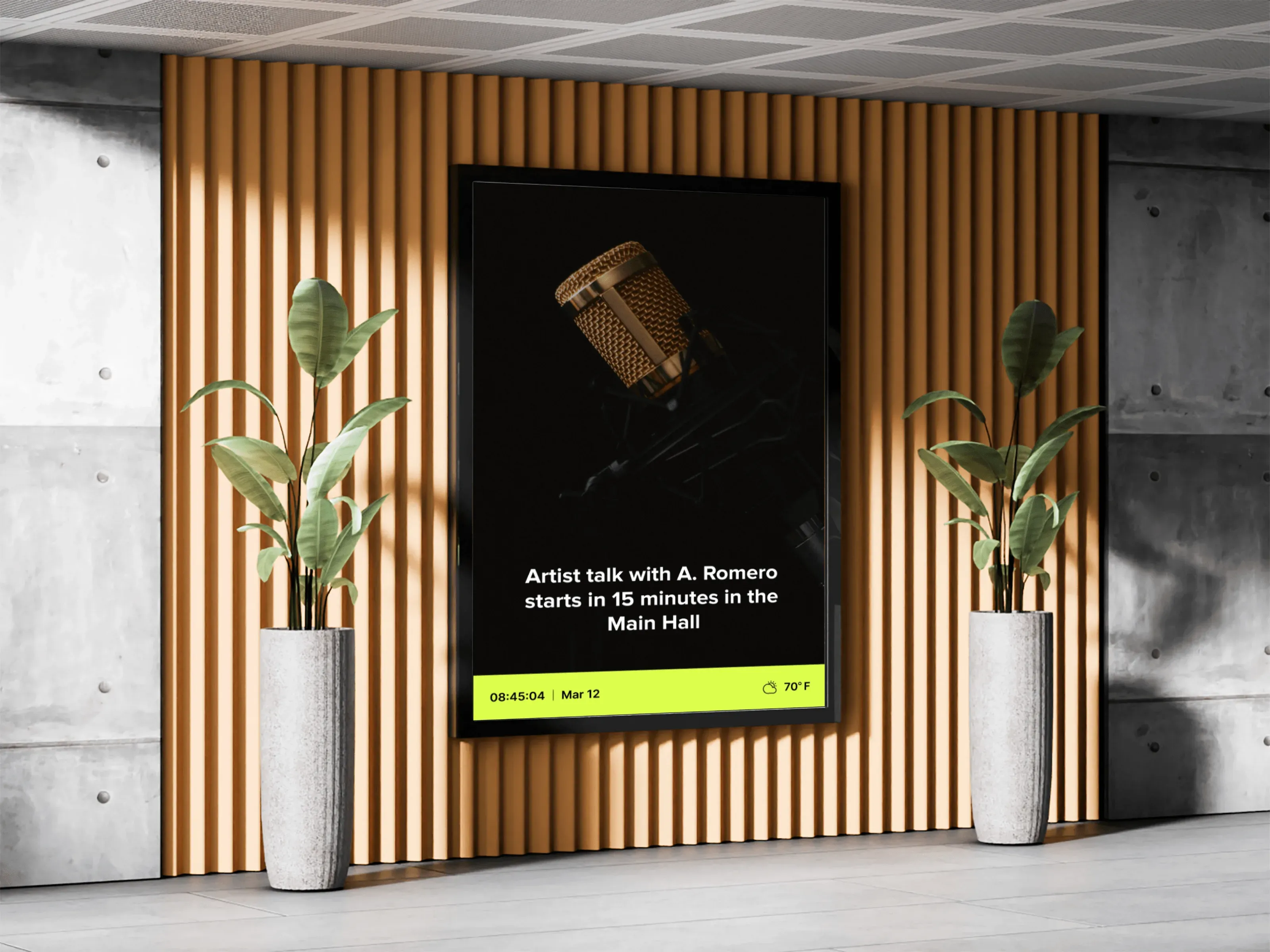 Announcements & day-of updates