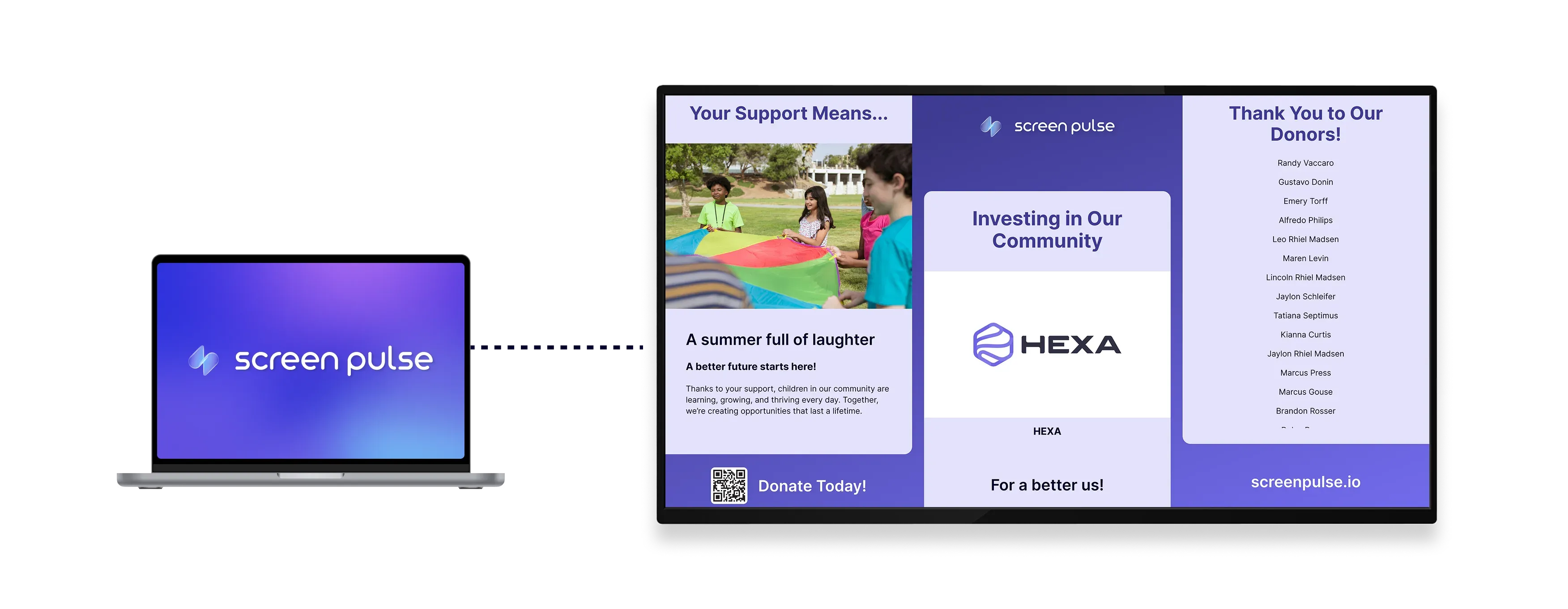 Donor Recognition: Classic app