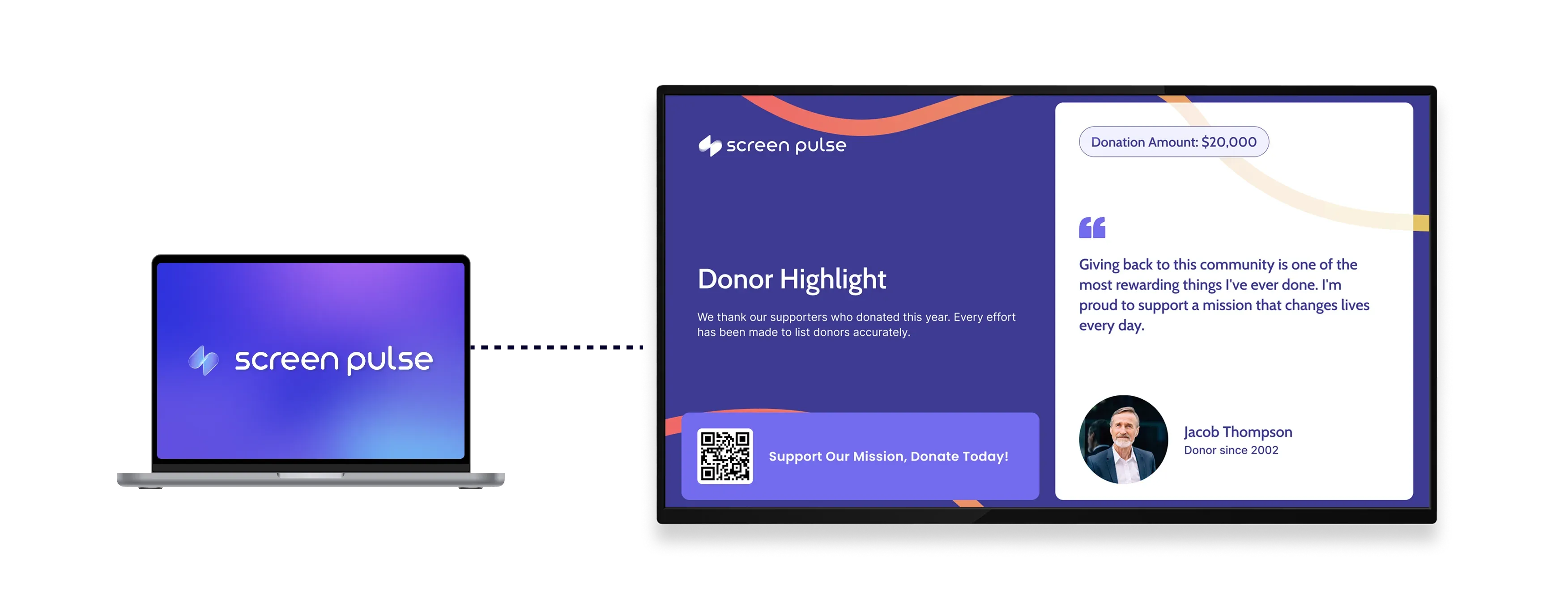 Donor Recognition: Donor Highlight app