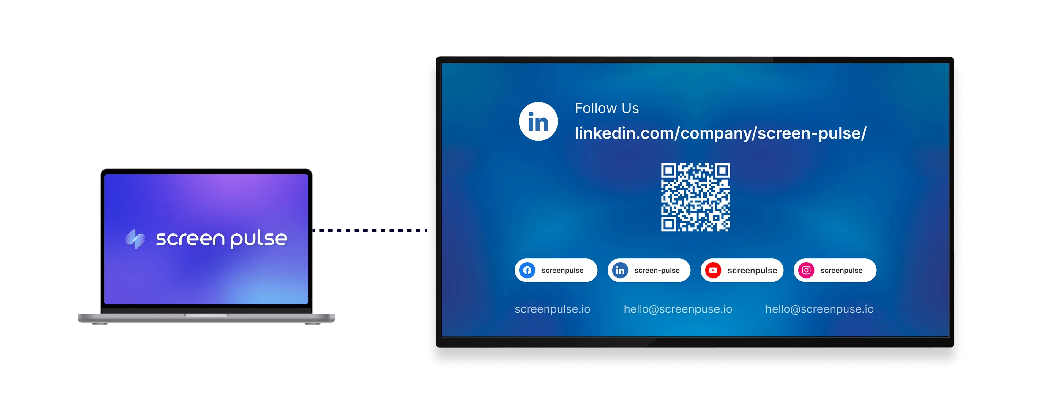Follow Us app