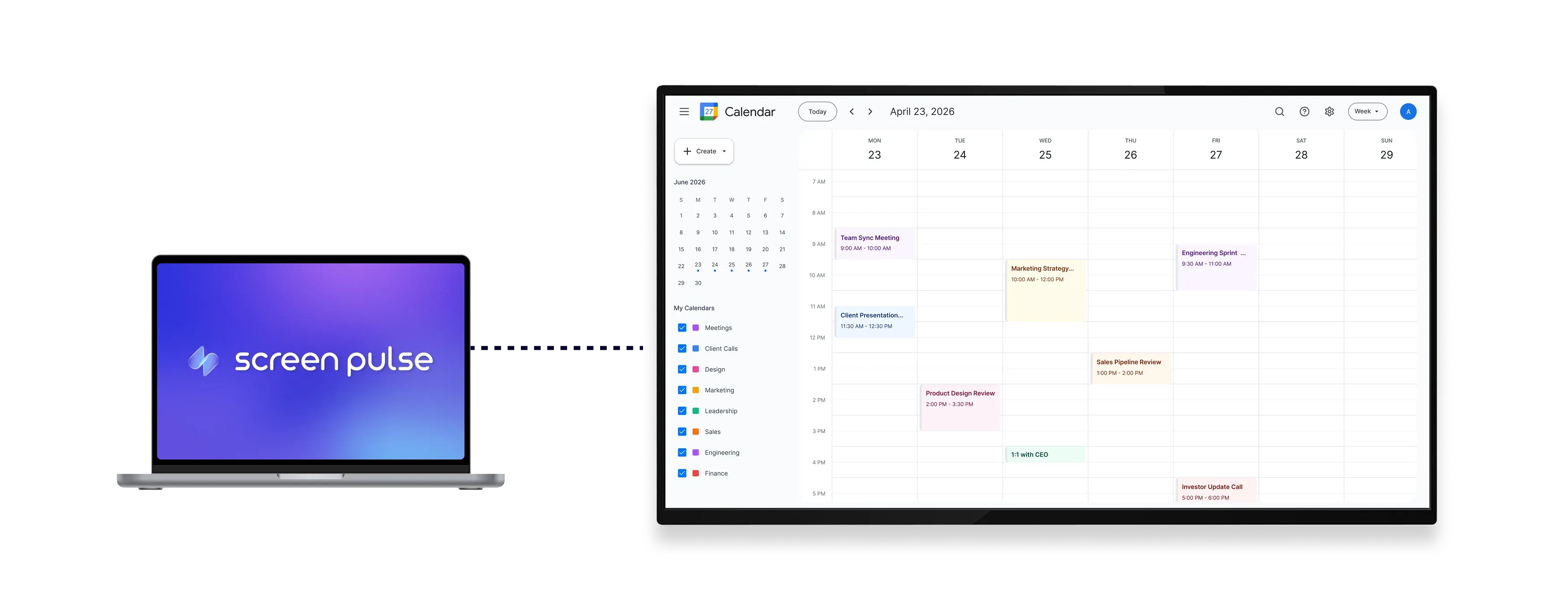 Google Calendar app