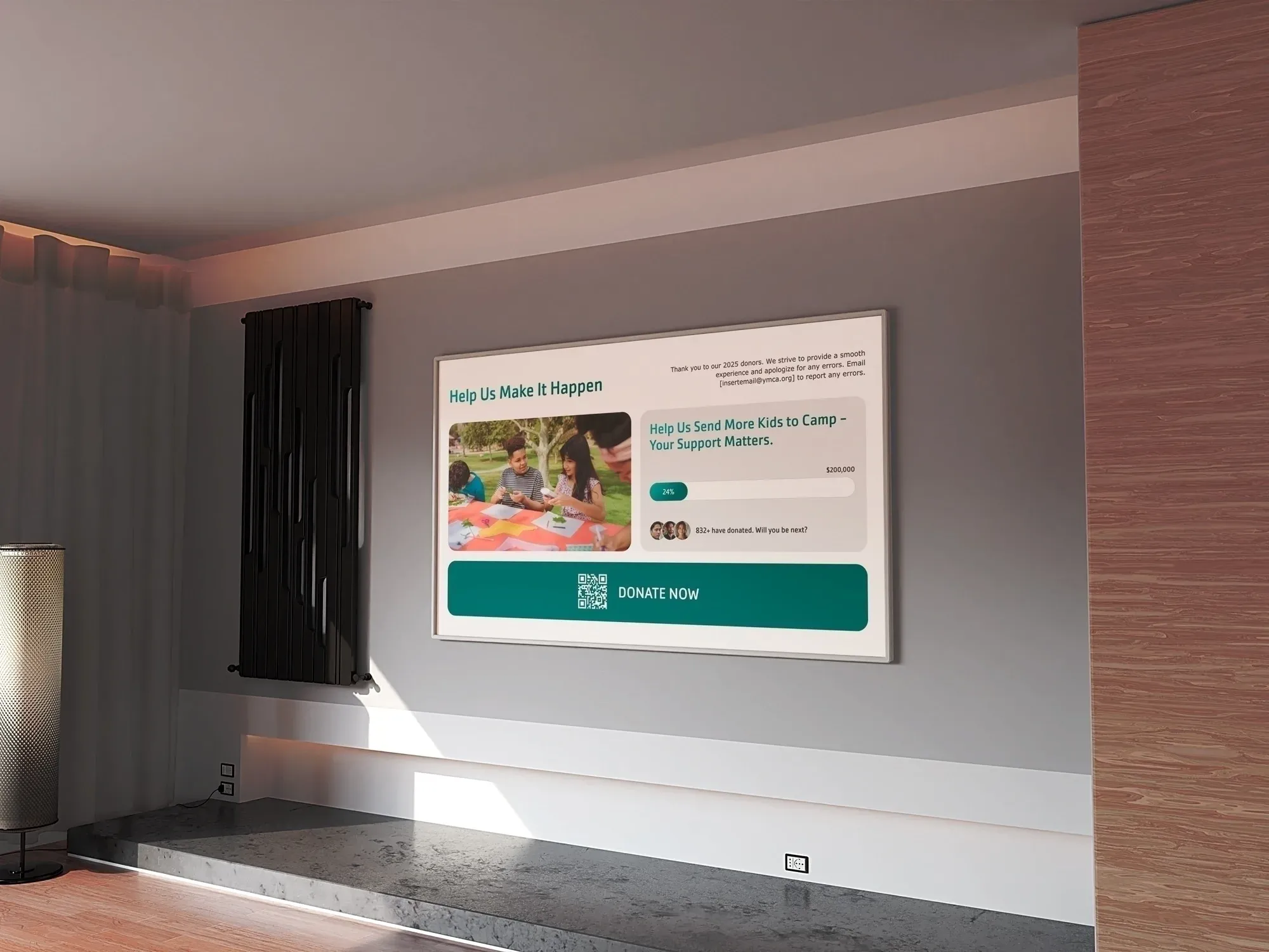 Fundraising campaigns & progress