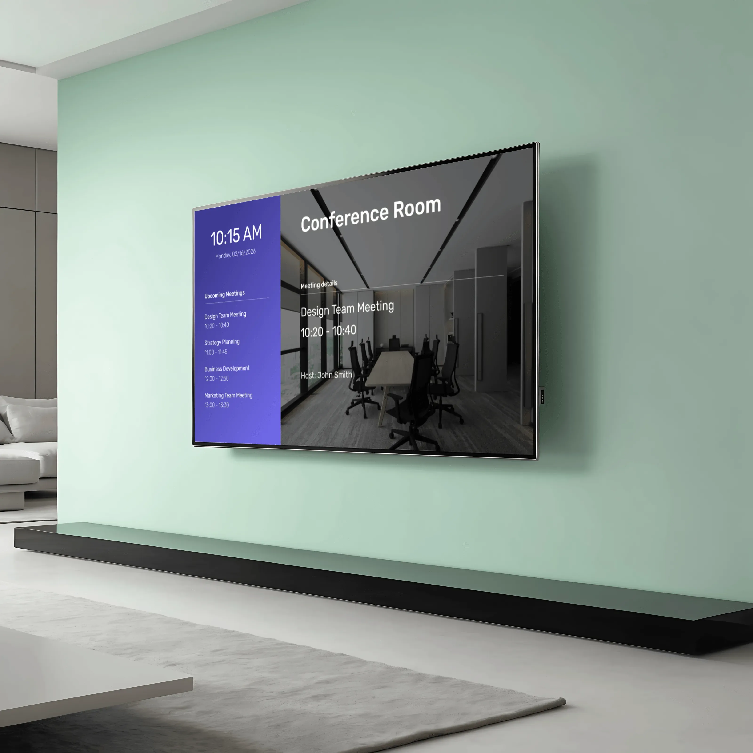 Meeting & room schedules