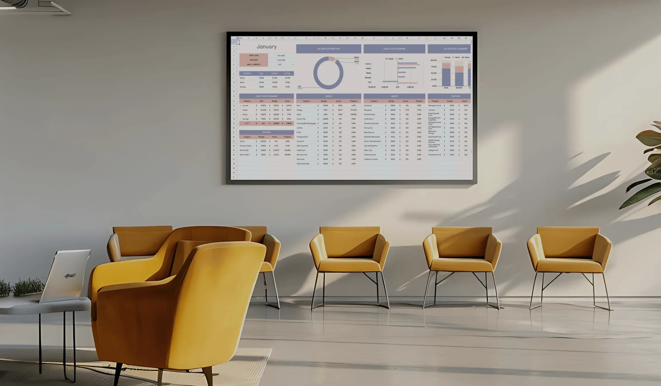 Production KPI dashboards