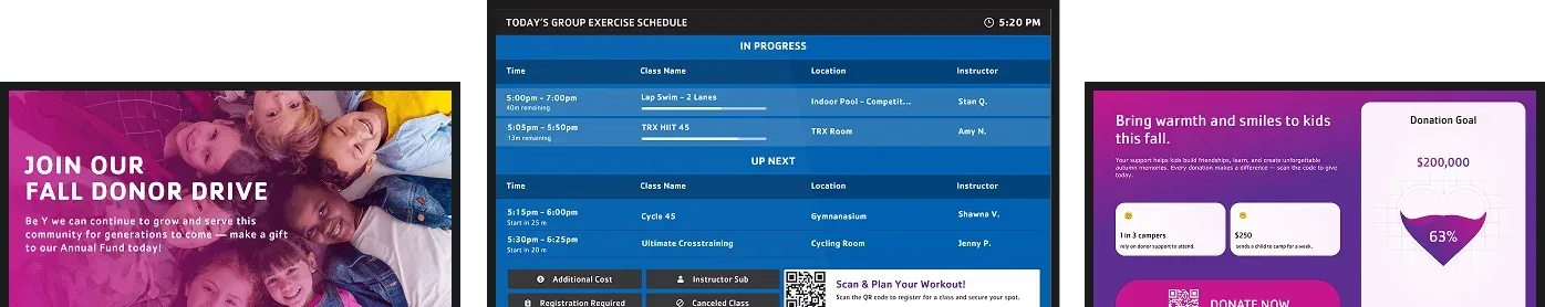 Child watch & youth programs