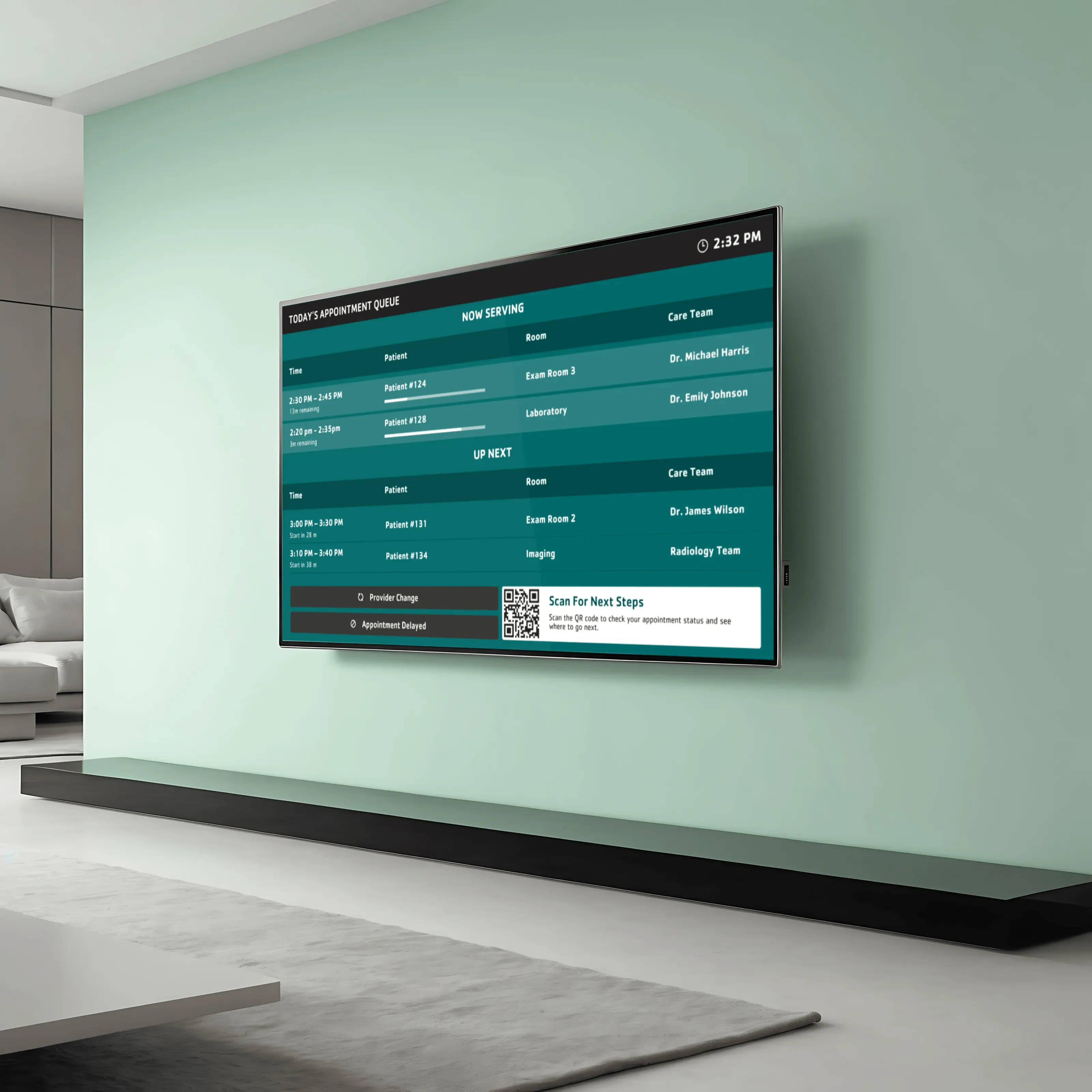 Wait times & patient flow